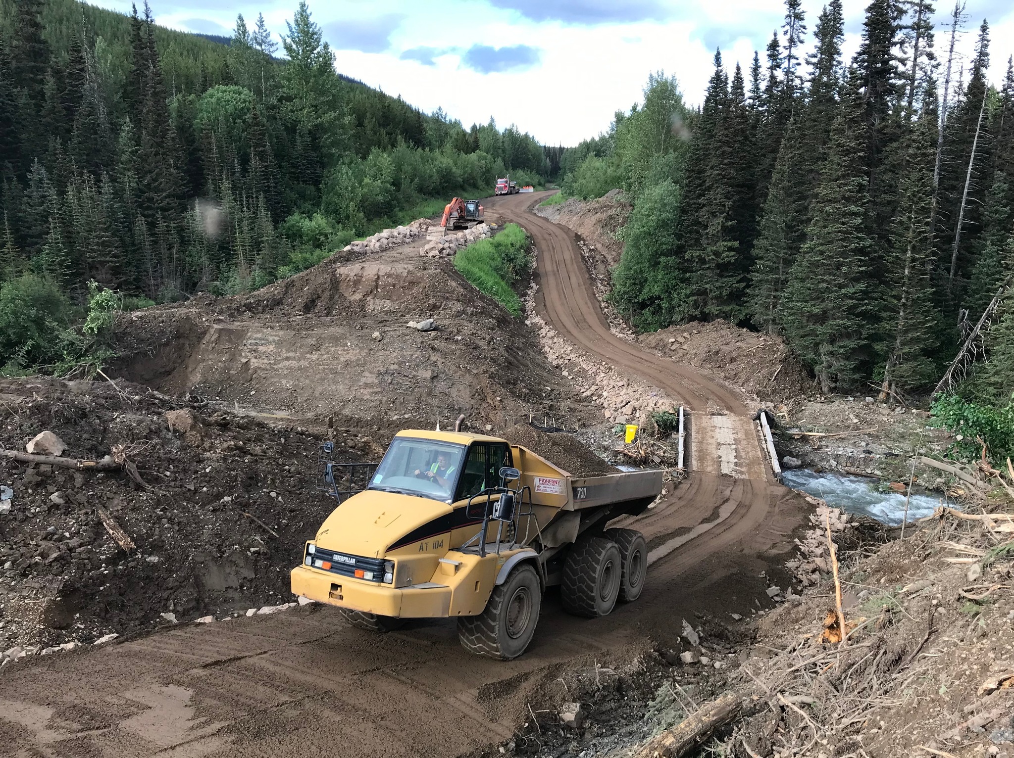 Babine Lake Road Temporarily Closed Due To Washout (Now Open) | Dawson ...